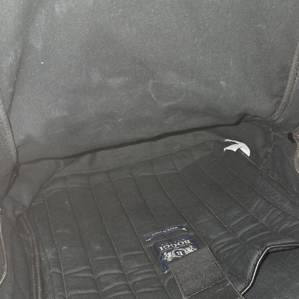 Boggi Milano Technical Fabric Business Backpack - Black - Picture 10 of 14